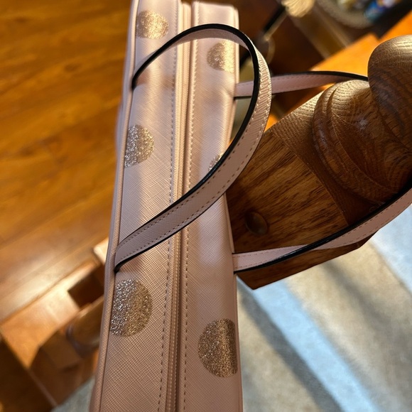 Kate Spade Haven Lane Polka Dot Giana Travel Cosmetic Case - Picture 7 of 16